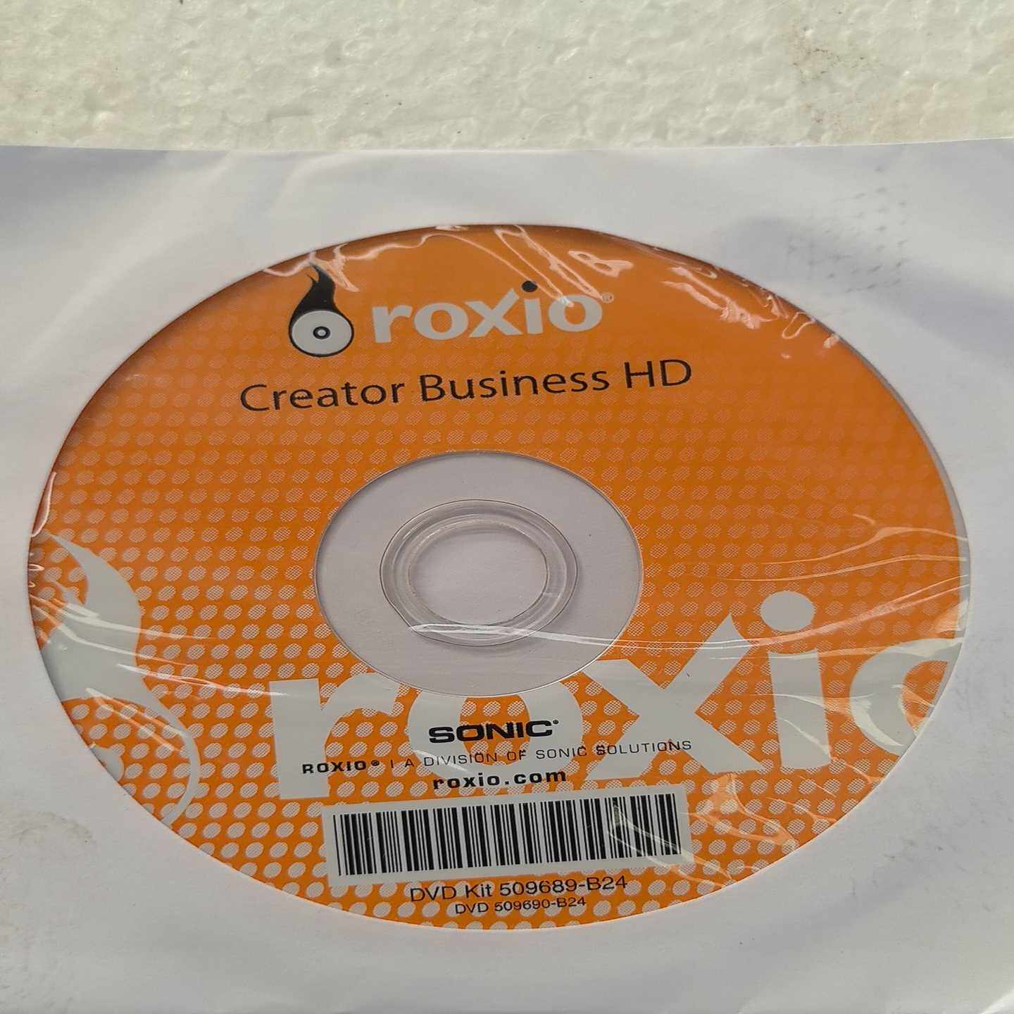 询价RoxioCreatorBusinessHD软件光盘，