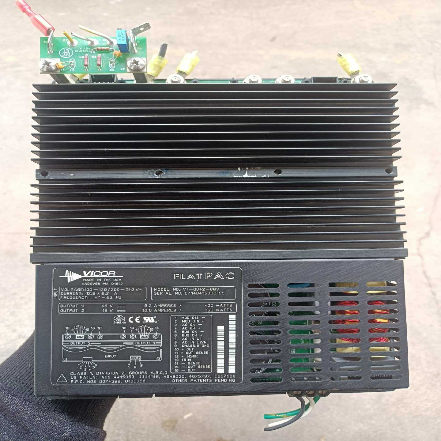 咨询-VICOR电源模块