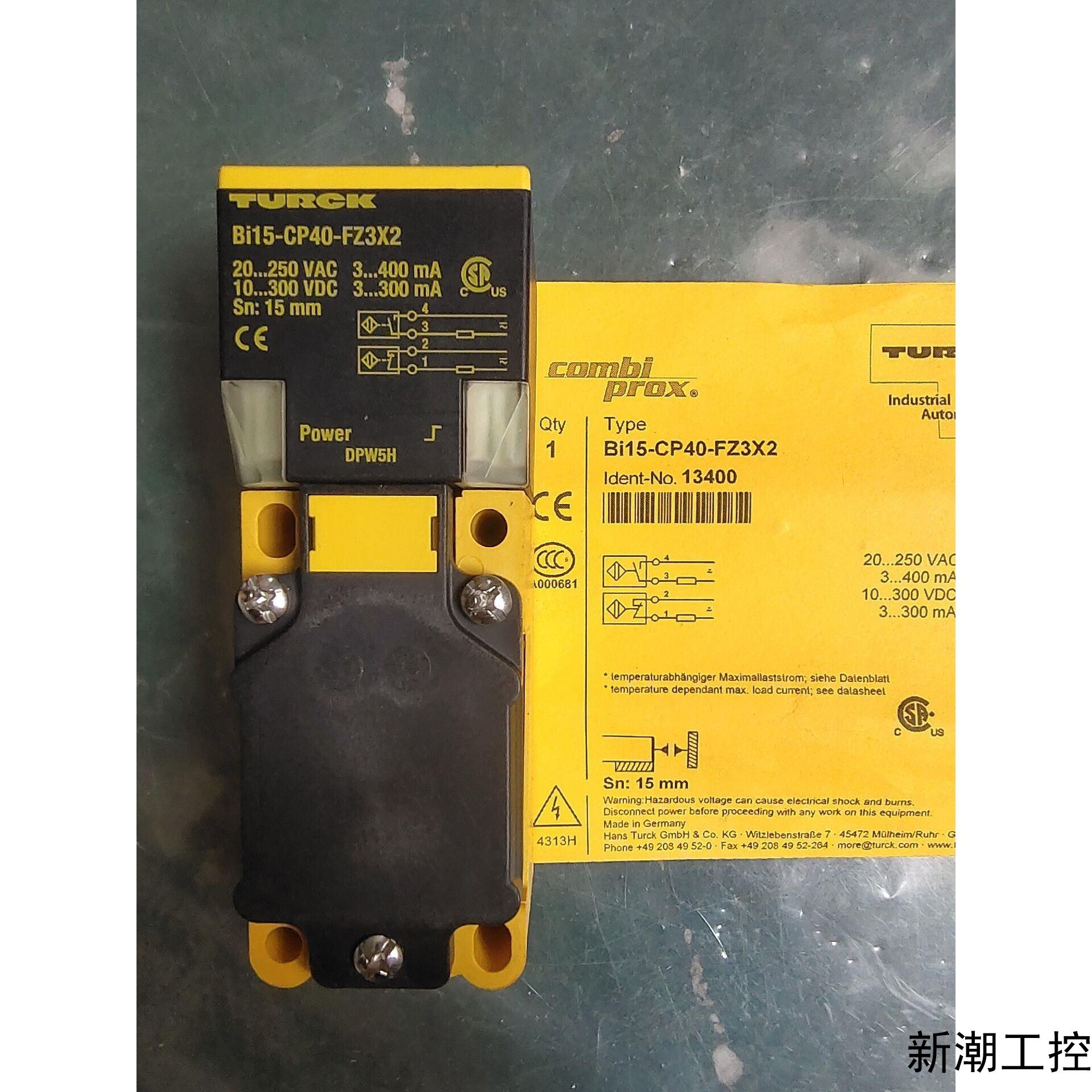 全新原装正品 图尔克 Bi15-CP40-FZ3X2 实物拍摄议价商品