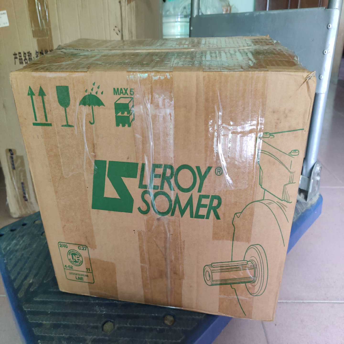 利莱森玛 Leroy Somer 电机 马达 LSESE 8【白零商行】