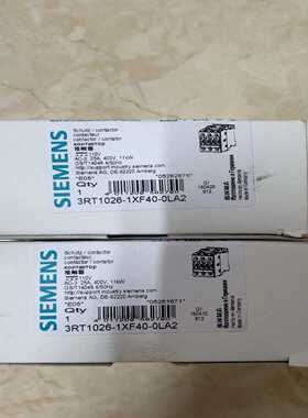 接触器3RT1026-1XF40-0LA2询价
