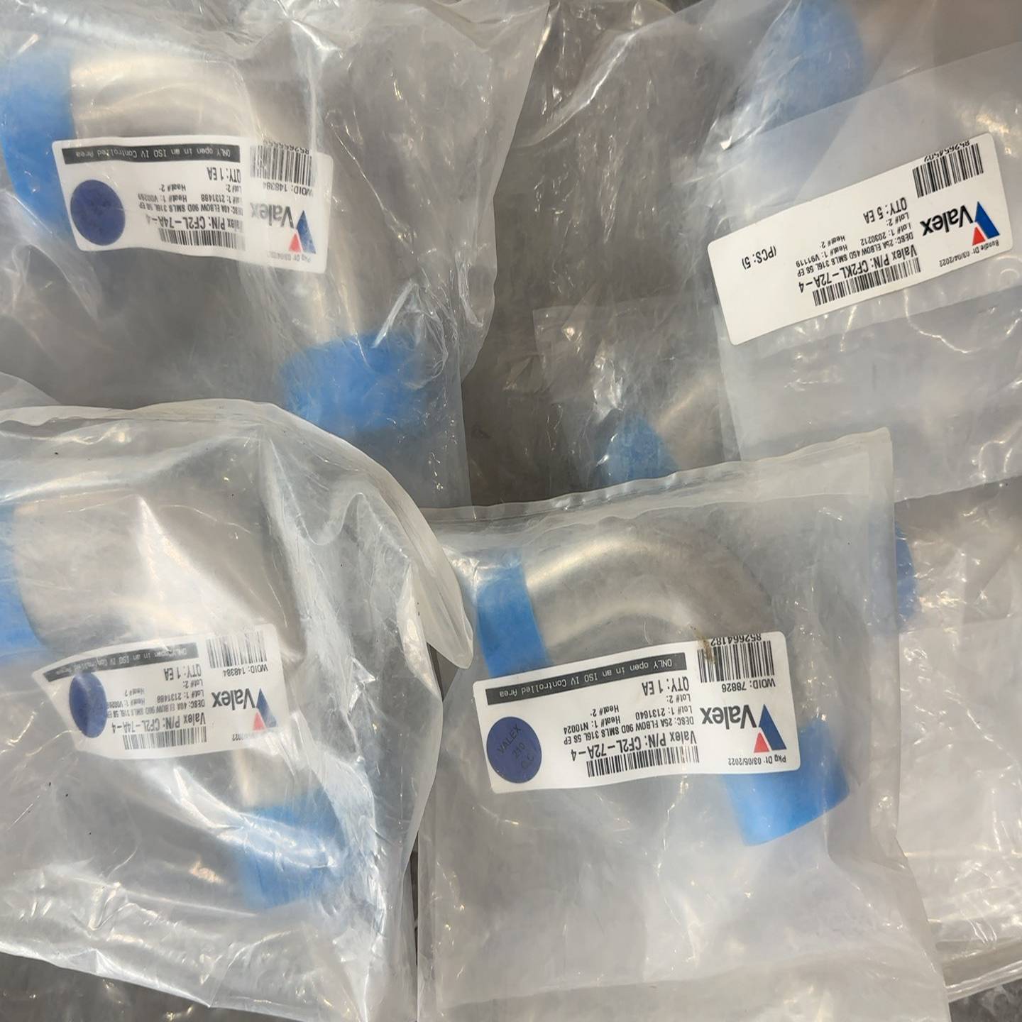 Valex25A焊接弯头6个40A焊接弯头2个