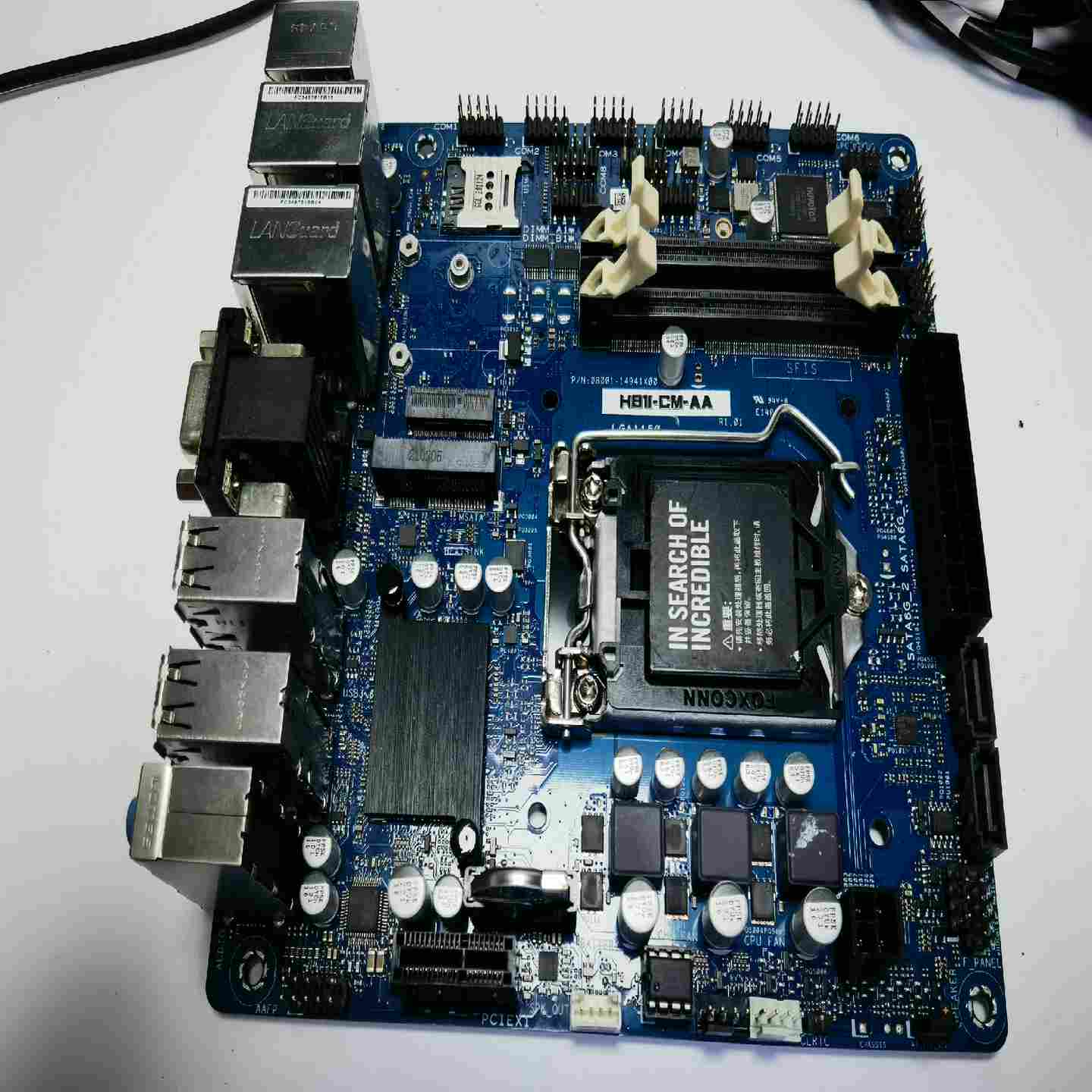 华硕H81I-CM-AA主板/ITX规格12串口14个USB~议价图片