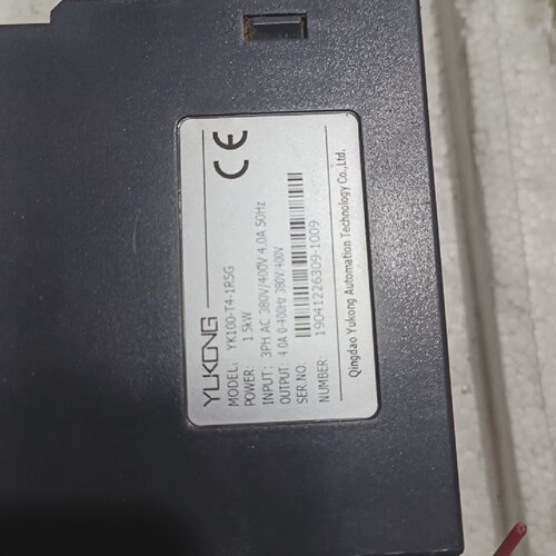 询-众辰1.5KW变频器YK100T41R5G