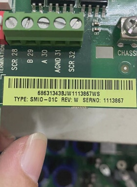 SMIO01C二手ABB变频器主板cpu板