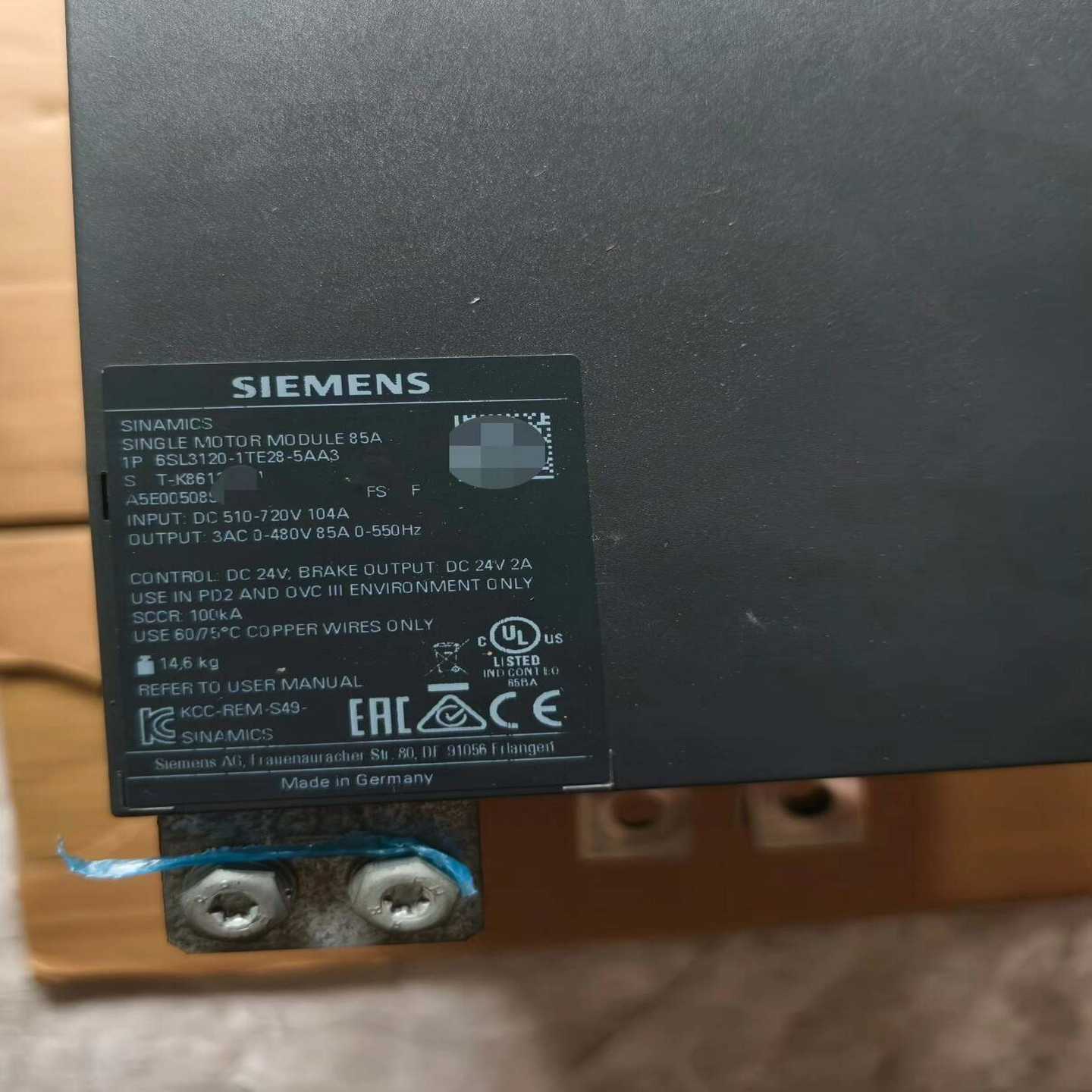 6SL3120-1TE28-5AA3,西门子单电机模块,--议价商品