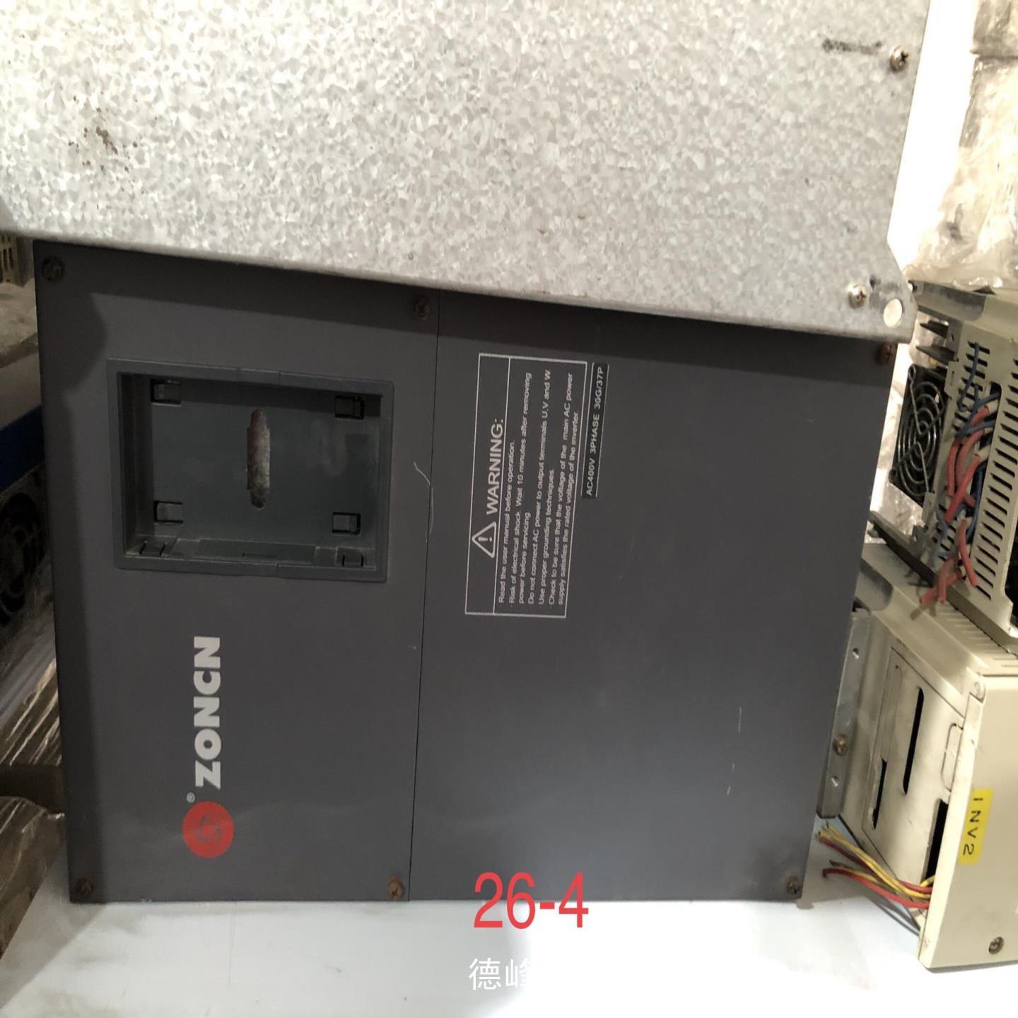 （议价)德峰拆机众辰变频器Z2400-30G37P众辰变频器30-37议价