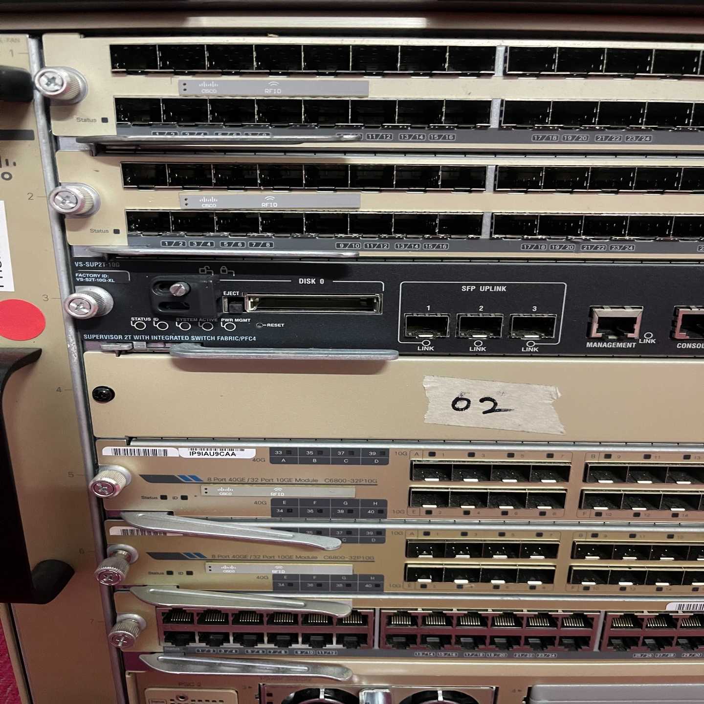 议价C6807-XL思科核心交换C机VS-SUP2T-10G-现货/维修