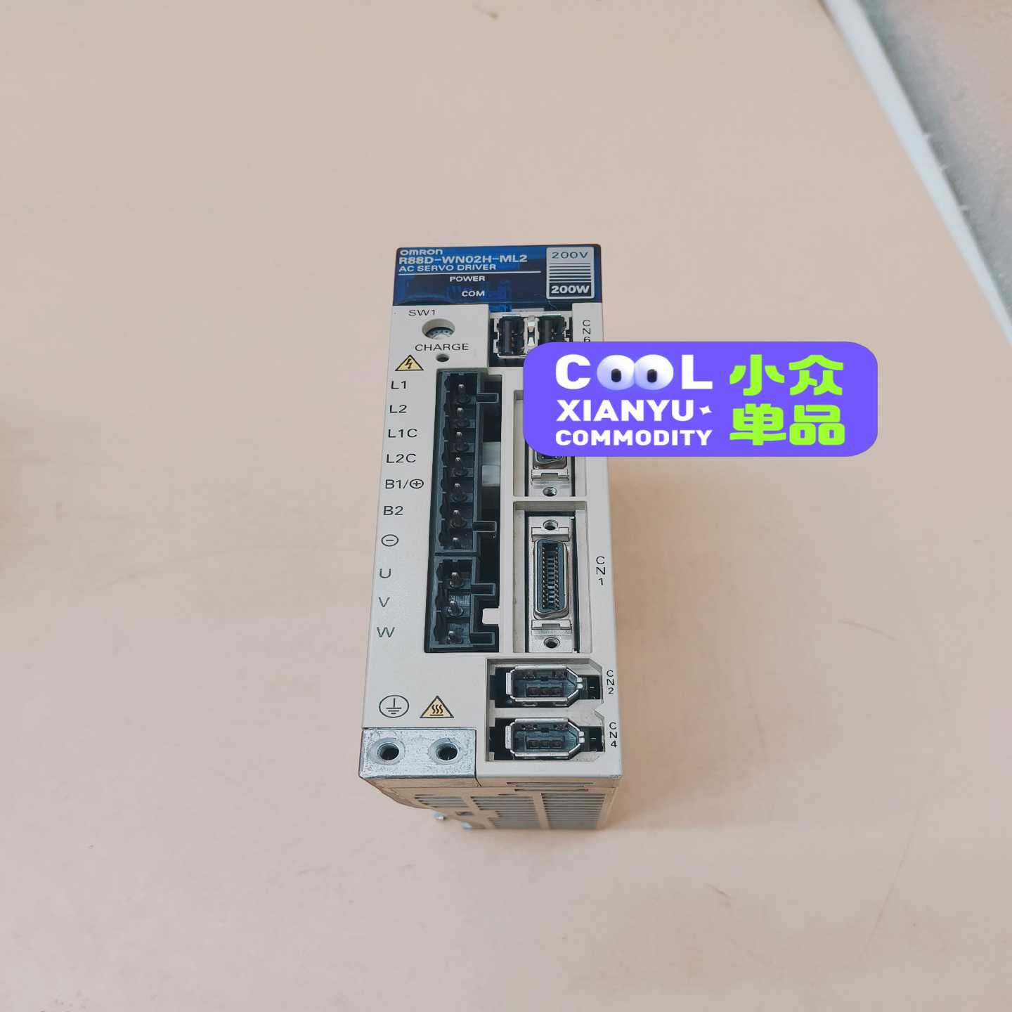 议价R88D-WN02H-ML2欧姆龙伺服驱动器包邮顺丰9成新，