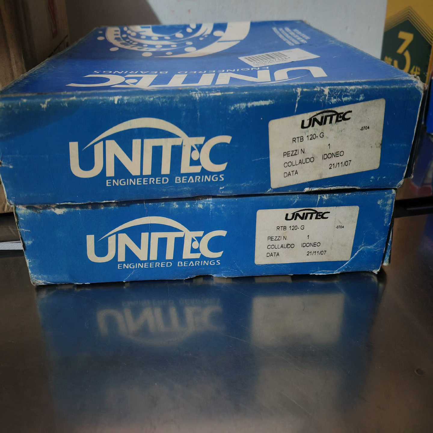 班美萝意大利UNITEC机床转盘轴承RTB120-G--议价商品