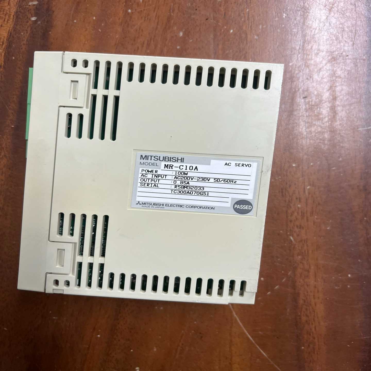 议价MR-C10VA三菱伺服驱动器，实物拍摄，功能测试完好，单价需现