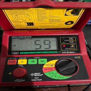 咨询 希玛AR5406漏电开关测试仪数字漏电保护器线路漏电检测仪