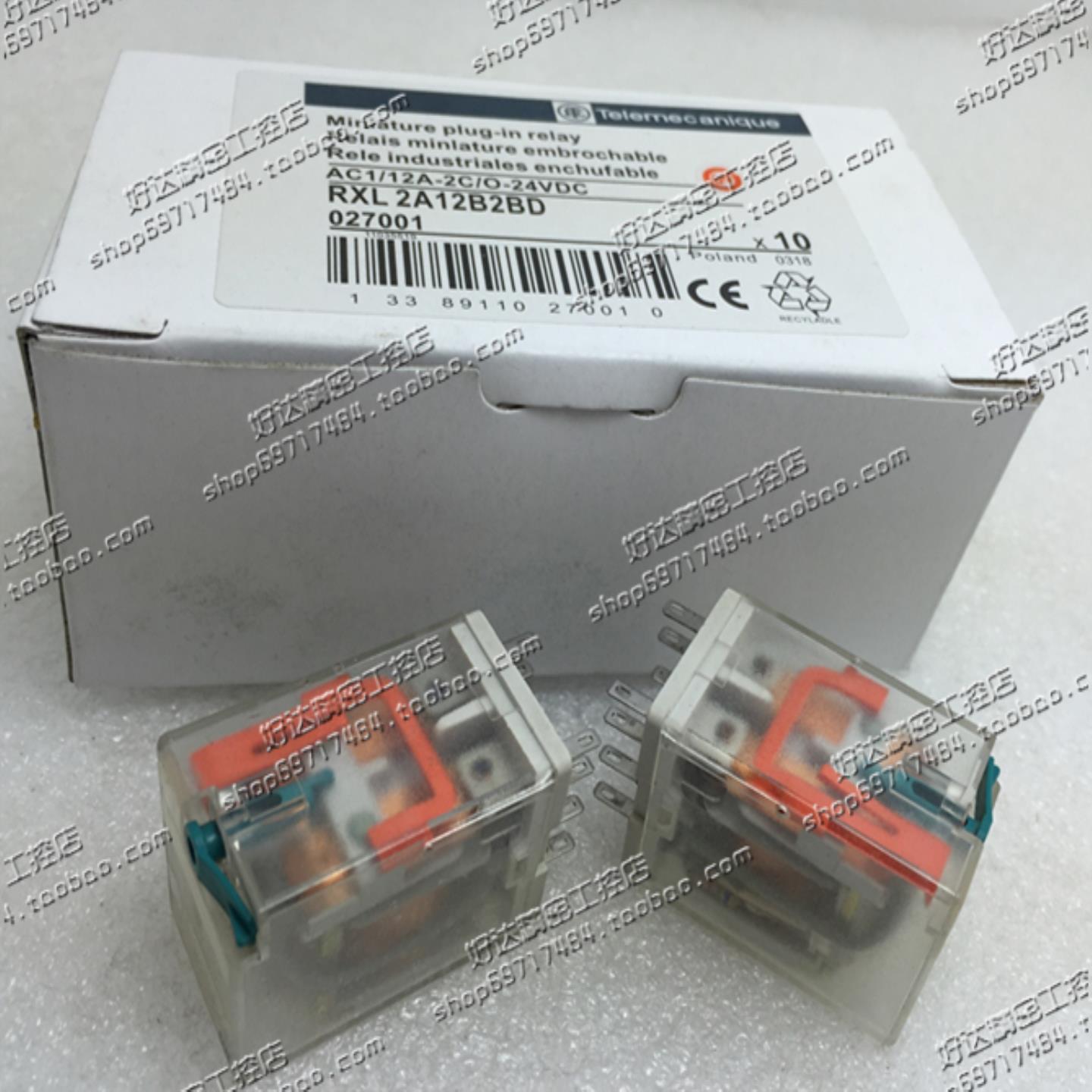 原装正品施耐德schneider继电器RXL2A12B2BD24VDC现货特价