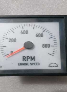 【议价】MAN转速表0-900RPM适用