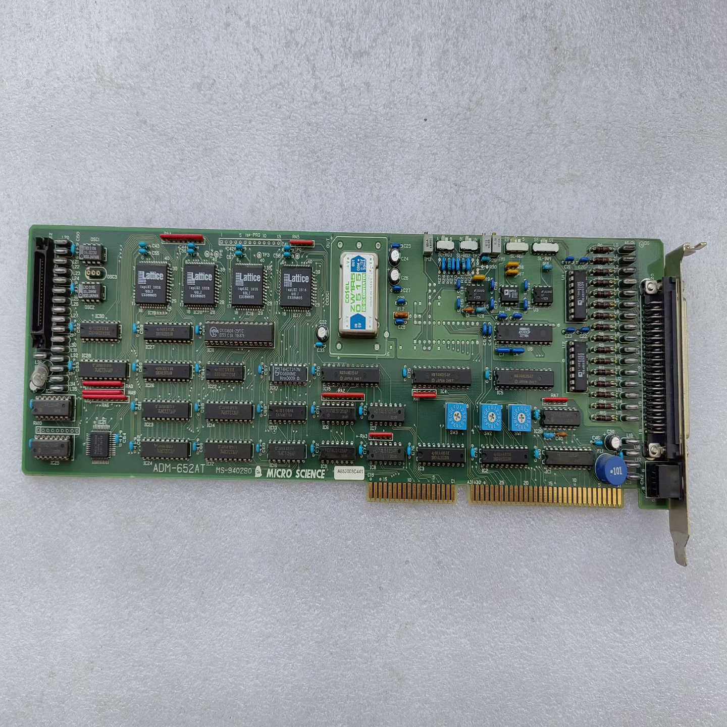 MICRO SCIENCE主板ADM-652AT九成新M【白零商行】
