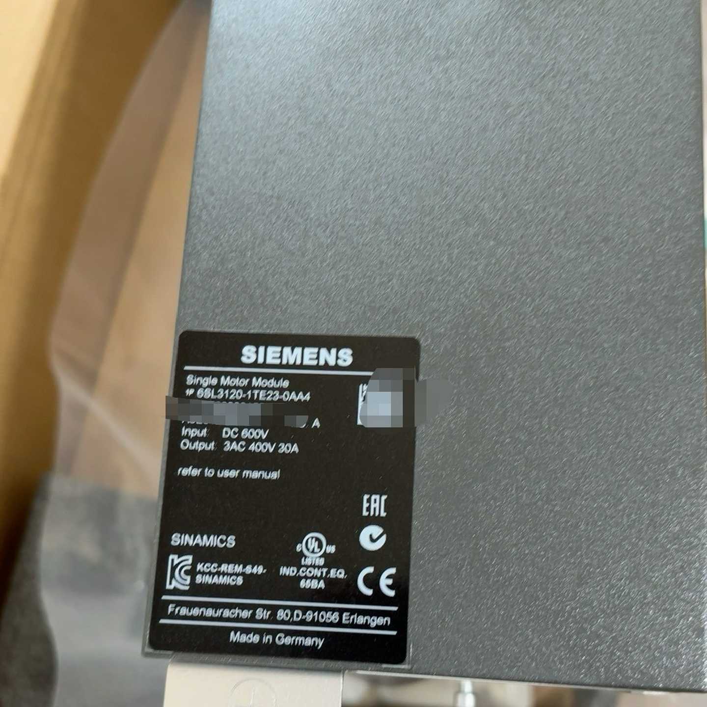 6SL3120-1TE23-0AA4--议价商品