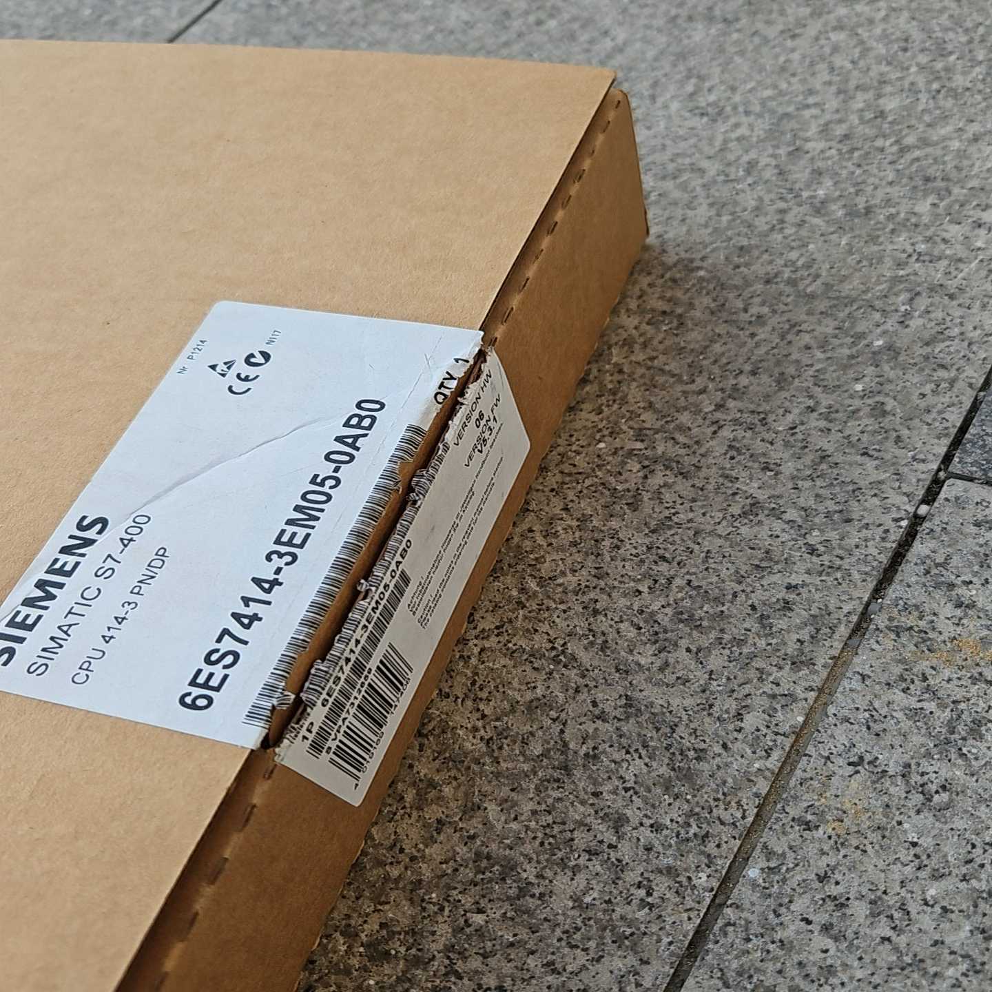 6ES7414-3EM05-0AB0，全新开封，功能包好。-议价