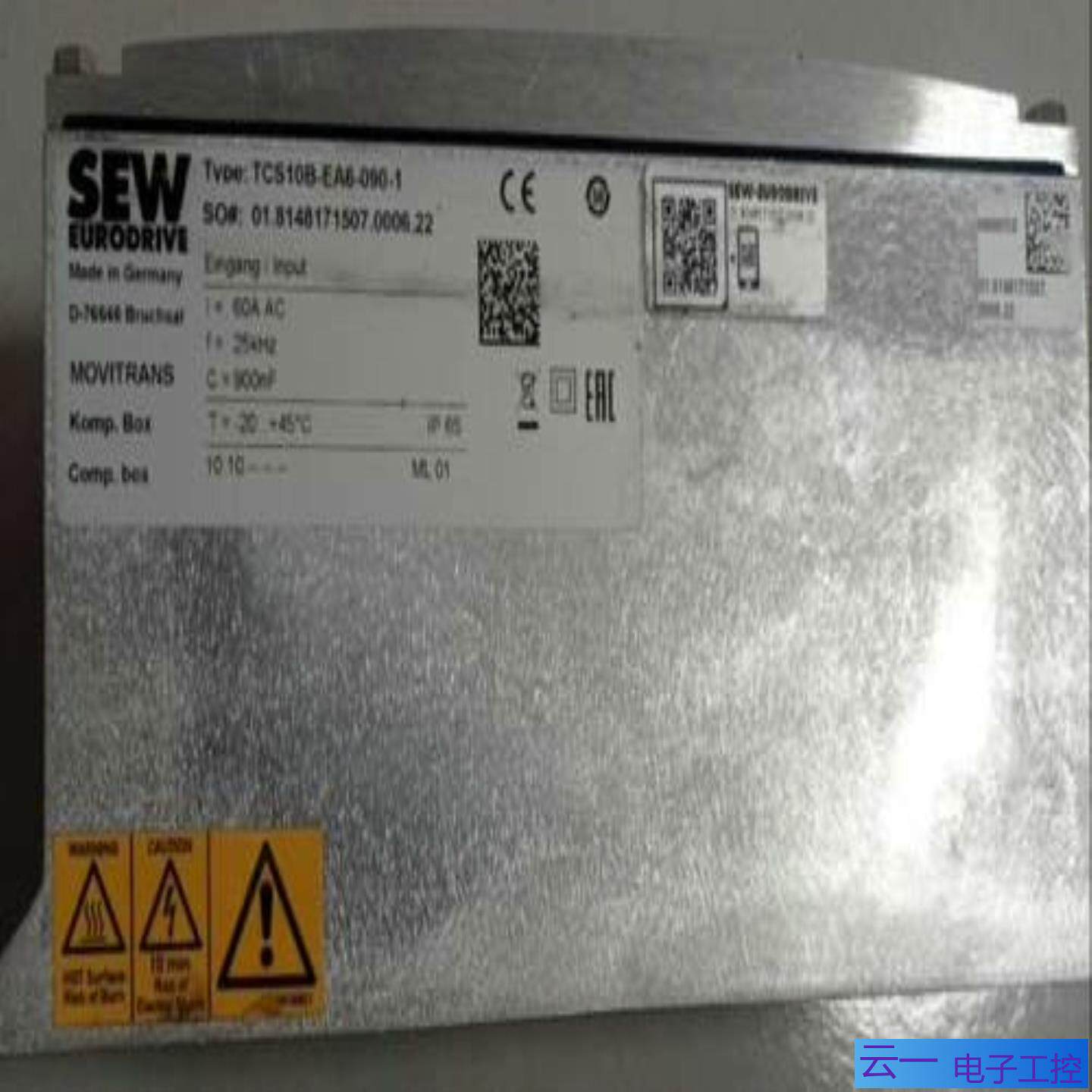 SEW电容补偿器TCS10B-EA8-090-1议价；议价