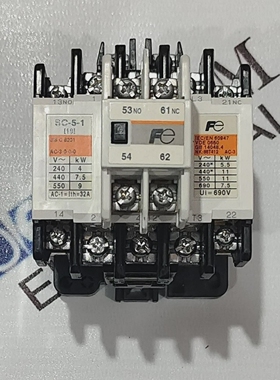 FUJIELECTRICSC-5-1(19)MAGNETICCONTACTOR19AVOLTAGE110
