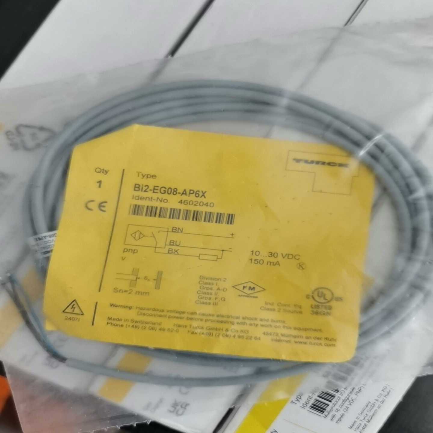 询价Bi2-EG08-AP6XTURCK图尔克接近开关传