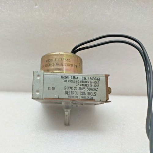 DELTROLCONTROL138-X时间循环60分钟@60HZ72MINUTES@50HZ