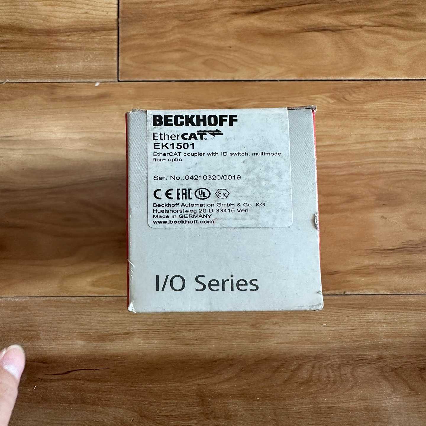 倍福EK1501模块，全新原装进口未开封，实物如图拍摄。项目