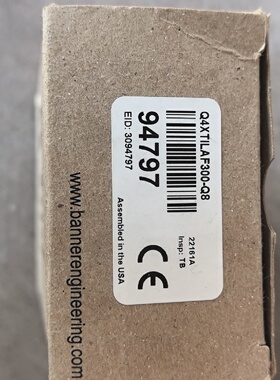 议价BANNER/美国邦纳原装激光传感器 型号 Q4XTILAF