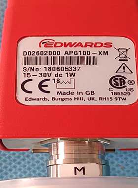 爱德华APG100-XM真空计，型号D02602000，KF--议价商品