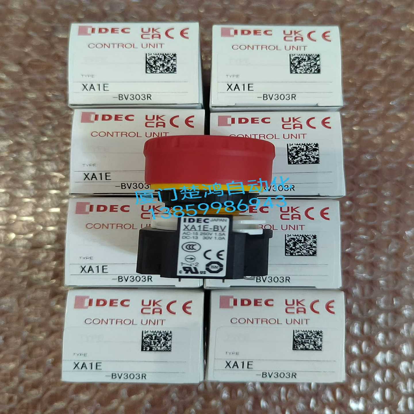 询价拍~和泉红色急停按钮 XA1E-BV303R 三个常闭触点