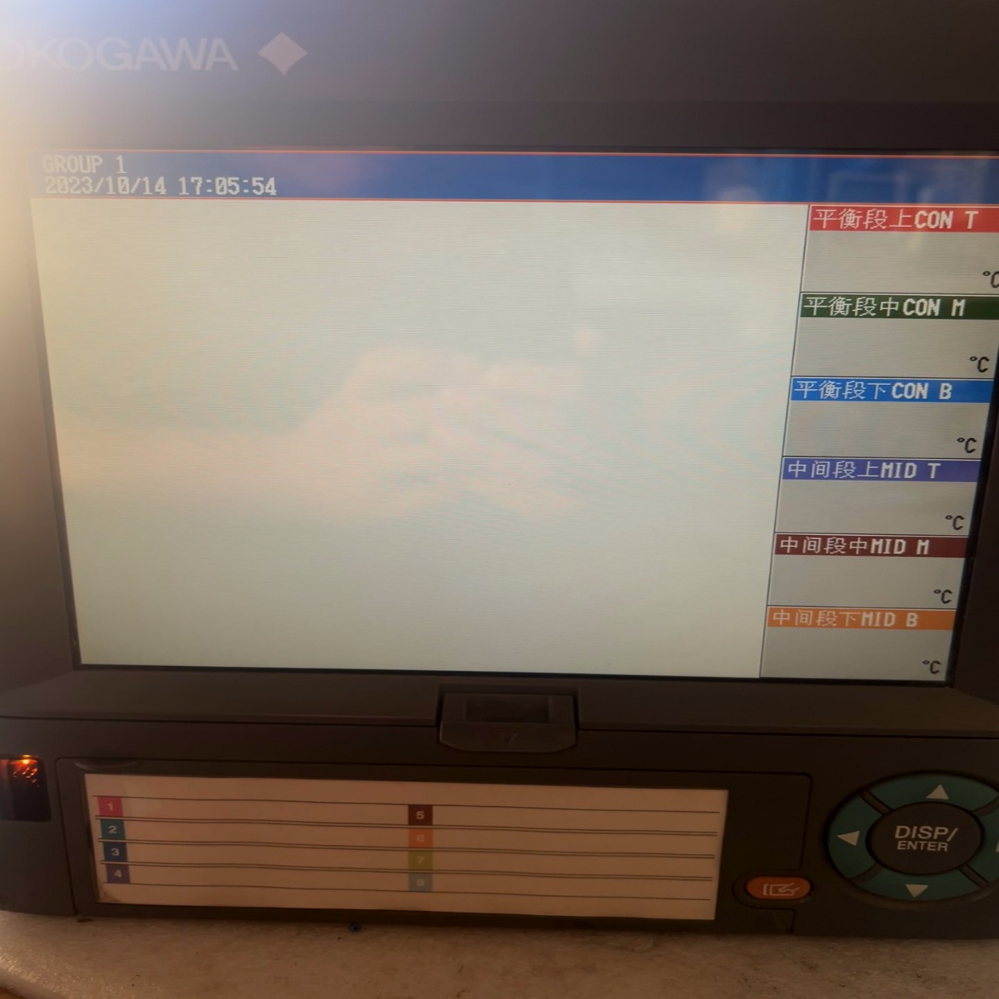 询价~横河yokogawa  DX2030-1-4-3试机如视