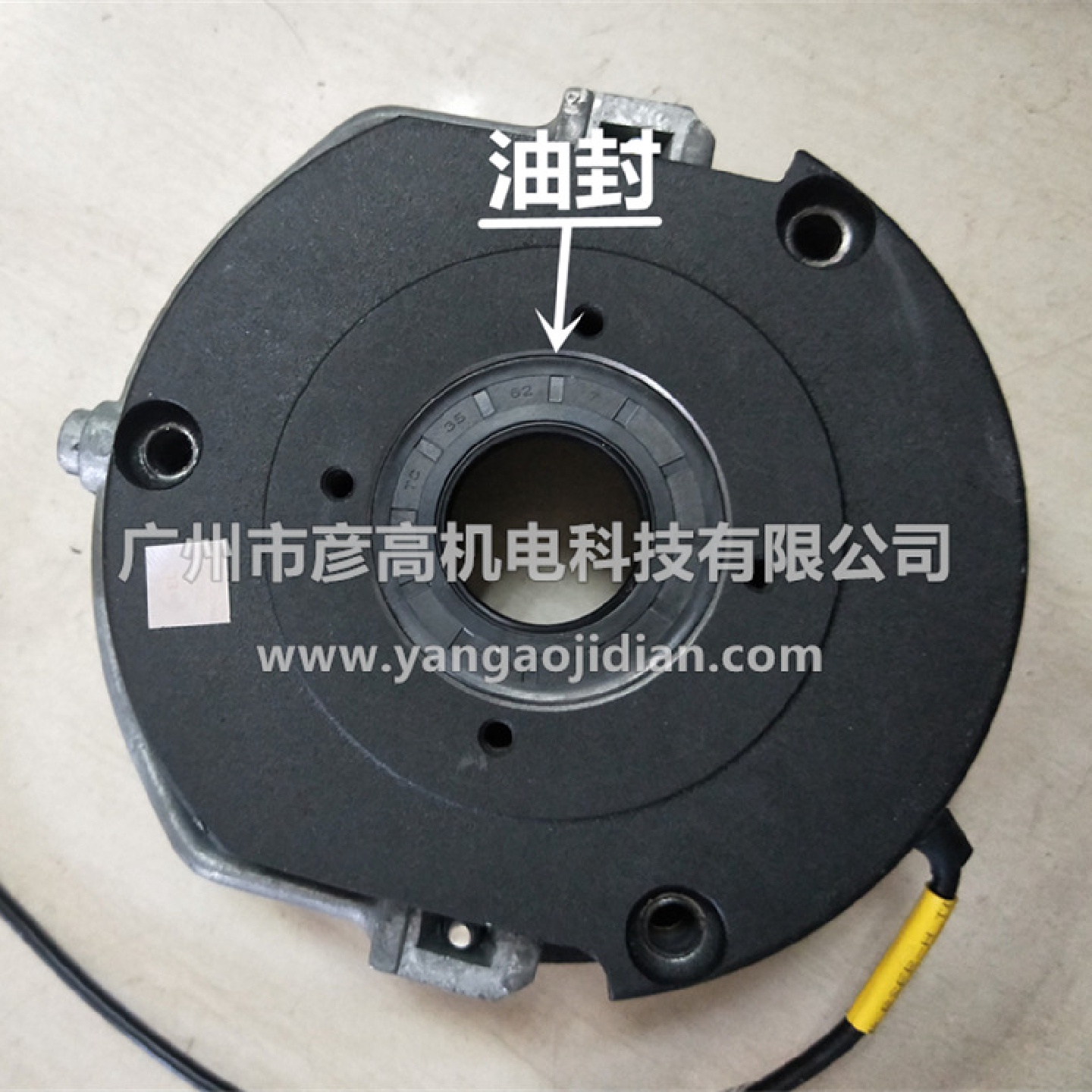 煤矿搬运车牵引车翻车机集装箱翻转机电机刹车器60Nm/80nm/150Nm