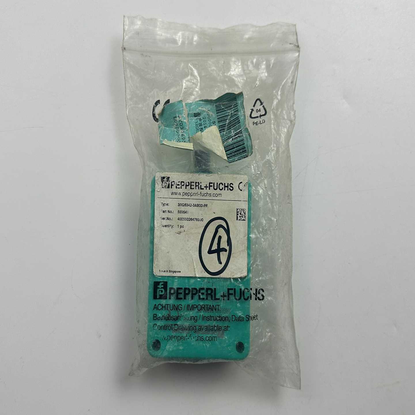 PF倍加福超声波传感器3RG6342-3AB00-PF5-议价