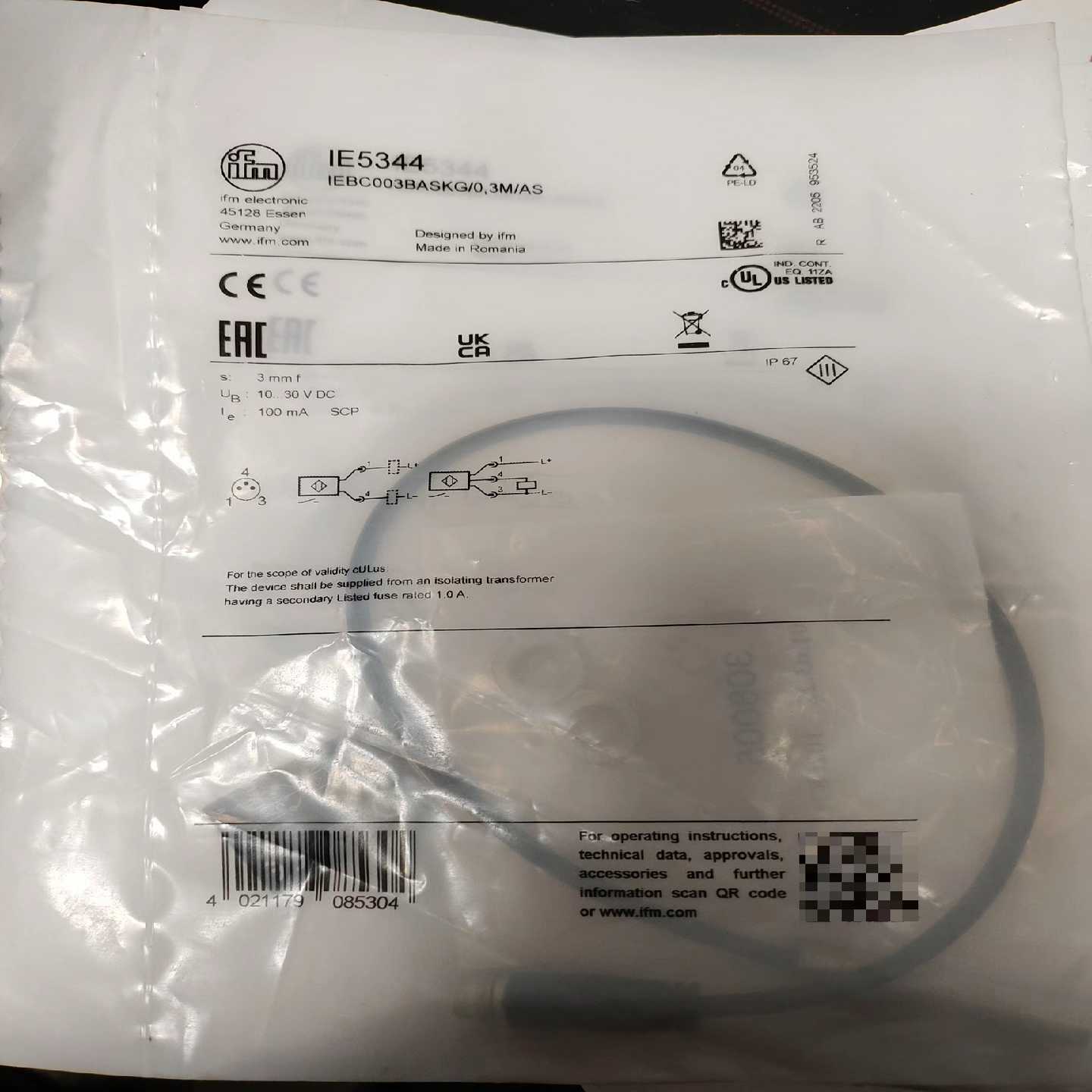 IFM易福门IE5344未拆封询价