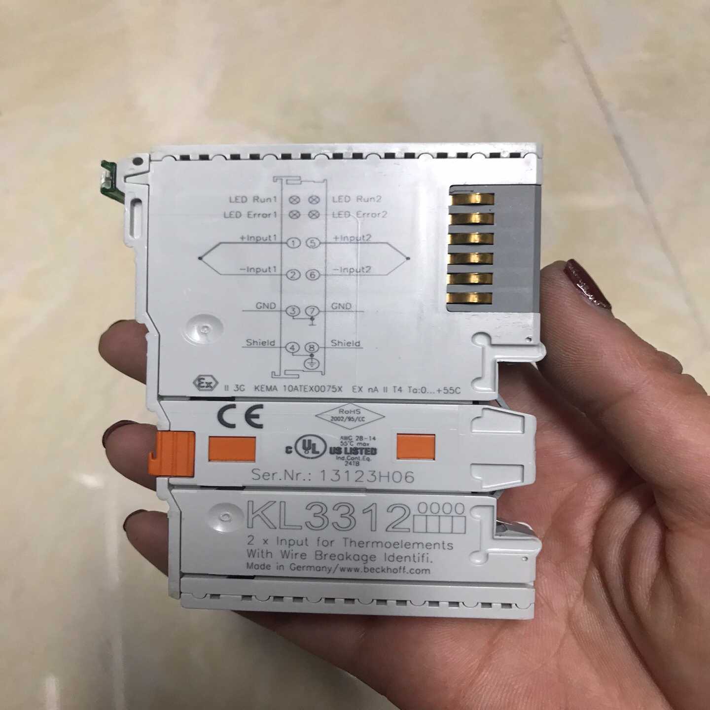 询价倍福L12模块正常拆机