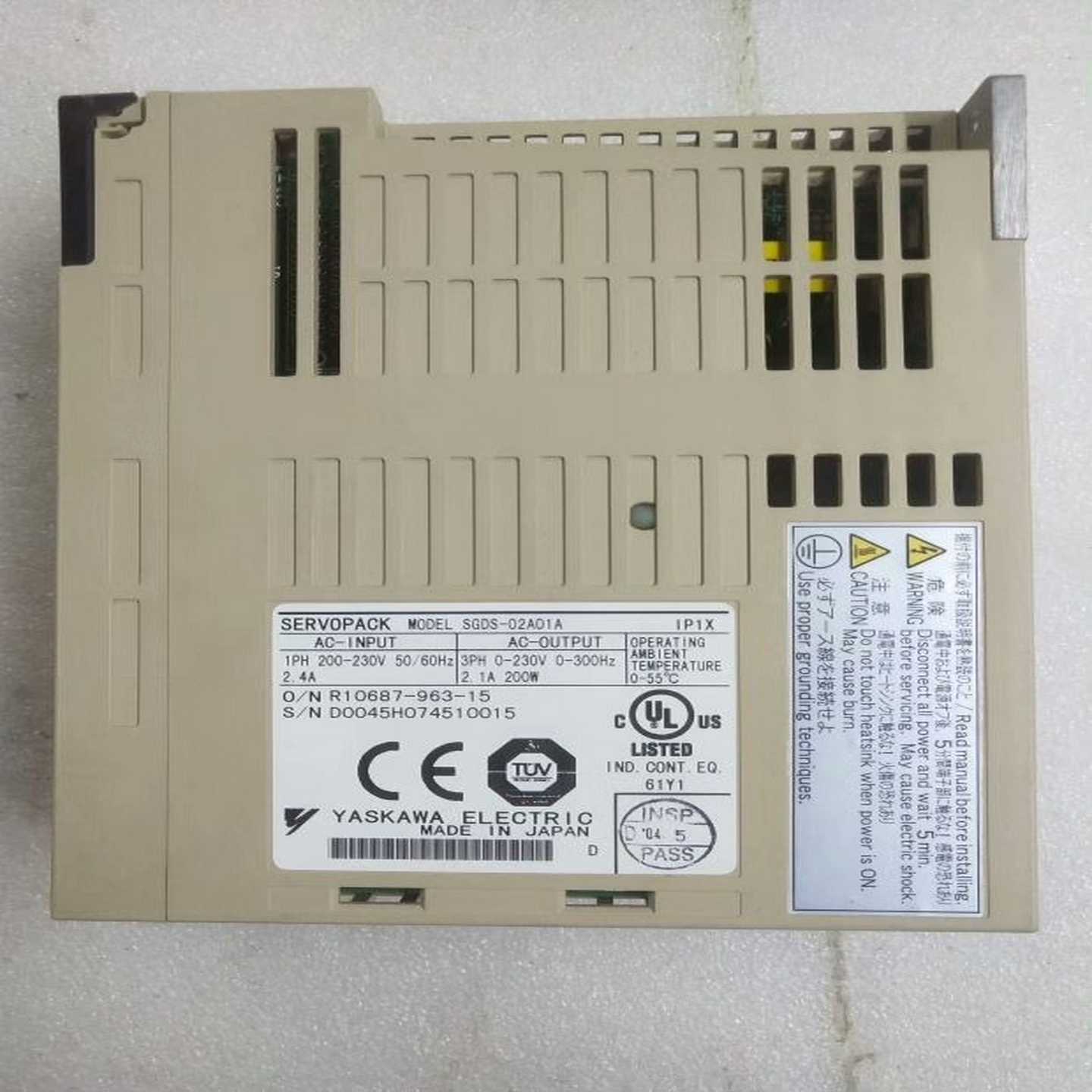 安川伺服控制器SGDS-08A12A/04A12A/02A1询价