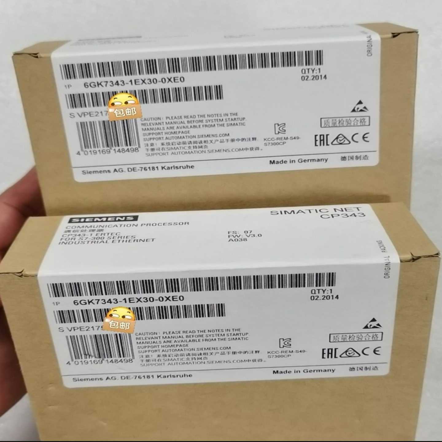 未开封6GK7343-1EX30-0XE0产品质保一年询价