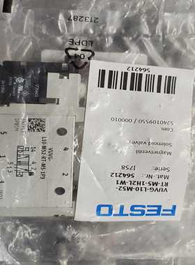 FESTO电磁阀VUVG-L10-M52-RT-M5-1H2询价