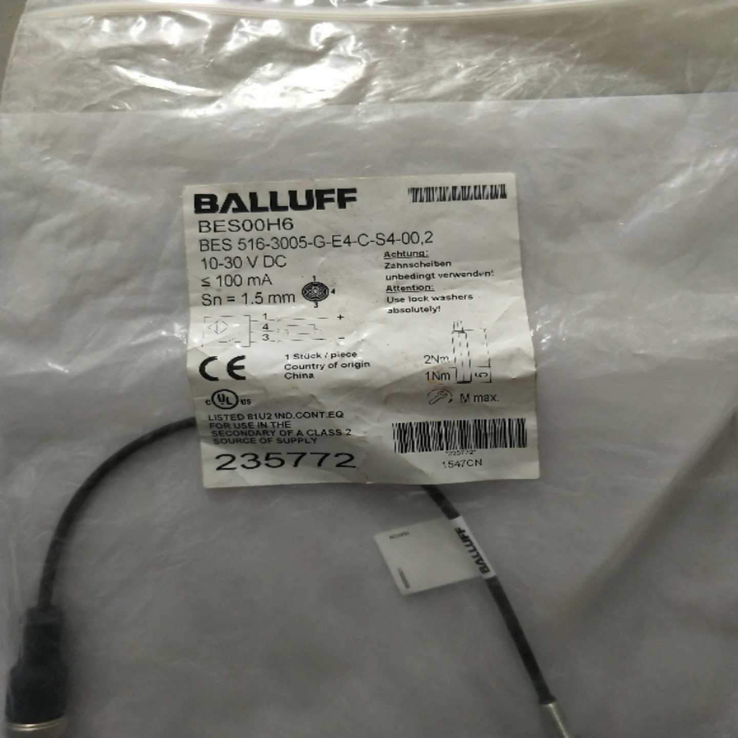 配件全新原装巴鲁夫 BES00H6 BES 516-3005-G-E4-C-S4-议价