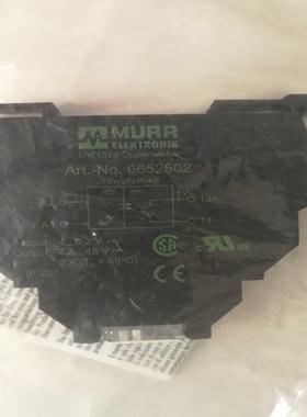 Art-No6652502 原装德国穆尔MURR ELEKTRONIK继电器 光电耦询价