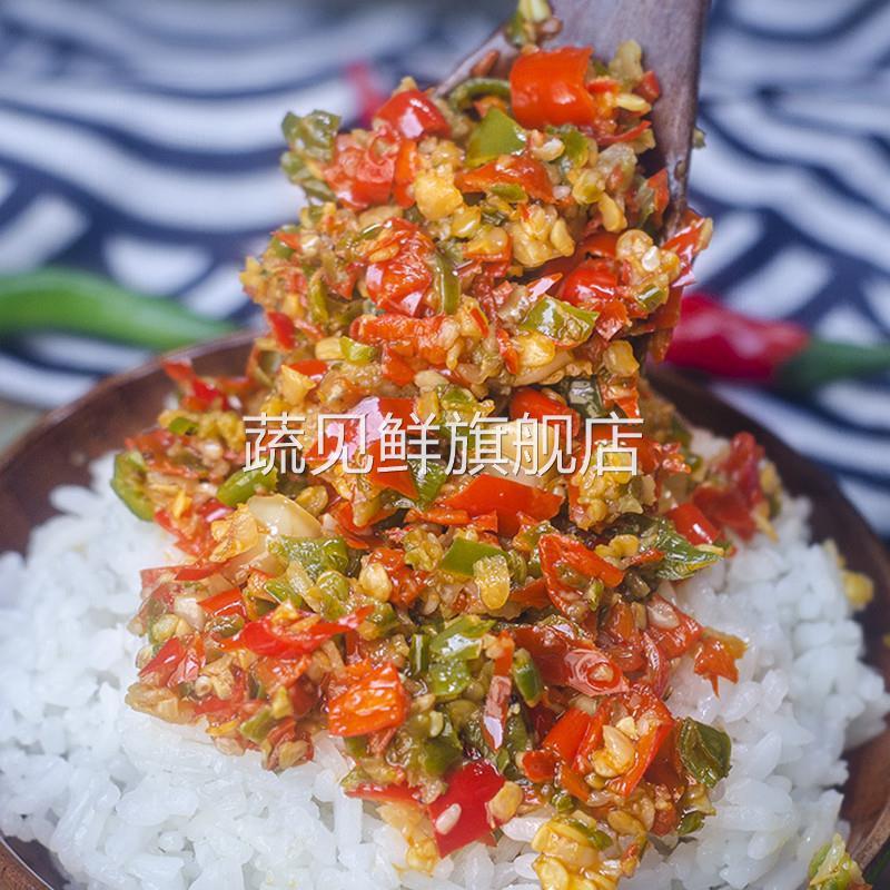 四川特产蒜蓉辣椒酱下饭菜香辣拌饭拌面特辣手工正宗彩椒酱双椒酱