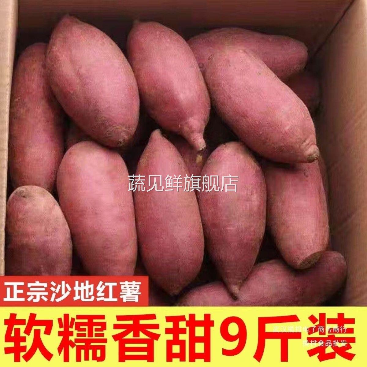 产地直发正宗龙九蜜薯糖心地瓜沙地烤红薯山芋红薯超甜地瓜
