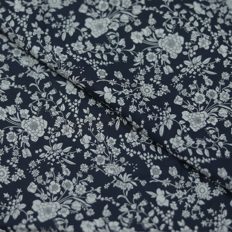 【105173-1】Lib*rty 80支高密棉布印花diy服装面料