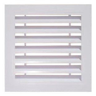 新款防雨百叶窗百叶风口铝合金百叶窗透气固定式防雨卫生间回通出