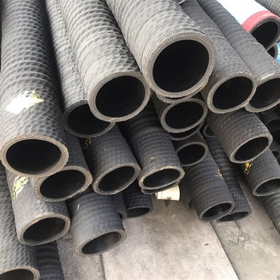 4寸6寸8寸10寸带钢丝黑色橡胶管胶皮管水泵吸水管钢丝软管黑抽水