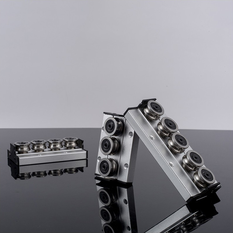 内置双轴心直线导轨滑块机械高速静音工业滑轨铝型材SGR15N轨道