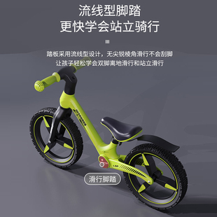 儿童平衡车无脚踏1-2-3-6岁宝宝滑行玩具车小孩车学步减震滑步车