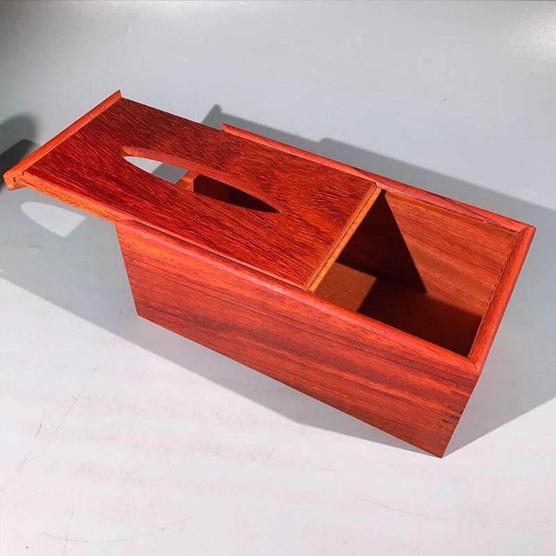 家用木质纸巾盒定制可印logo客厅车载餐厅茶几餐巾简约纸抽盒包邮