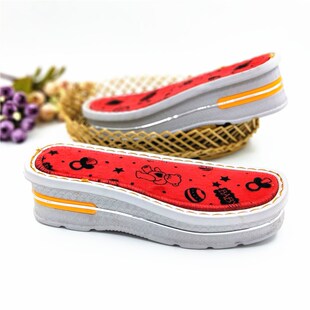 粗毛线保暖绒面女士坡跟鞋底室z内外防滑防水钩针手工勾编织棉拖