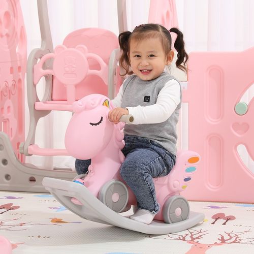 儿童摇摇马塑料婴儿小木马摇马大号加厚1-2-3-4周岁礼物宝宝玩具