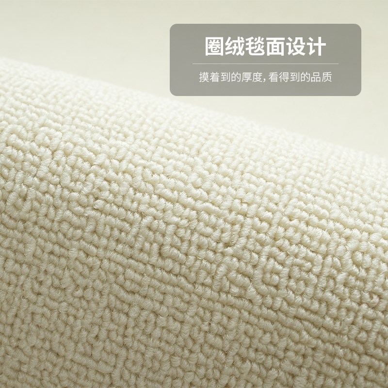 蓝色圆形地毯椅子垫商用摄影棚拍照地垫吊篮摇摇椅书房电脑椅垫子